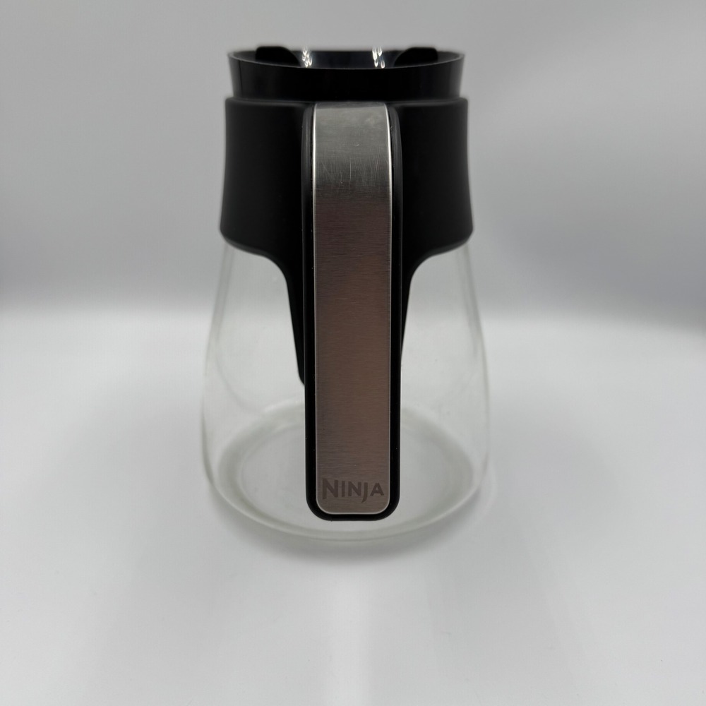 Ninja CM401 Glass Carafe Replacement Black Clear Coffee Bar Brewer System